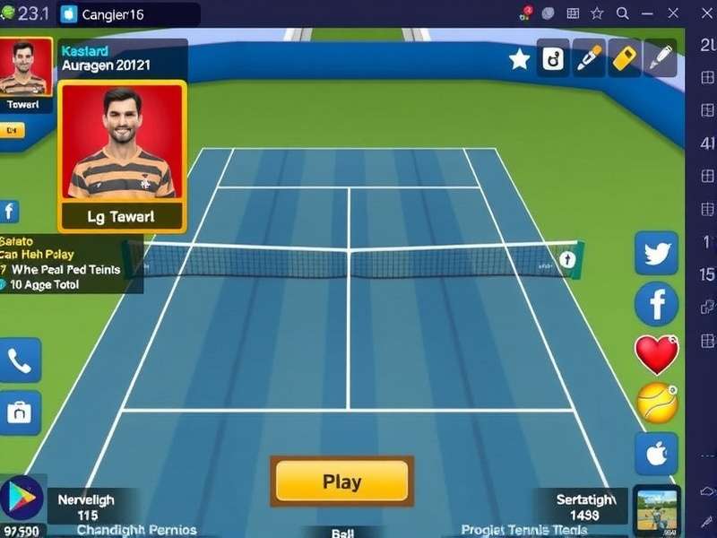 Chandigarh Tennis Phenoms Gameplay